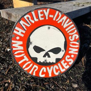 Harley and Skull 10" Screen