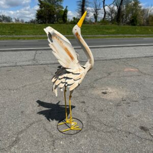 39" Open Wings Egret